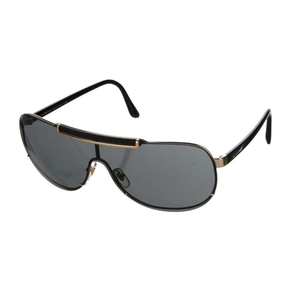 Mens Versace Shield Tinted Sunglasses main image 4